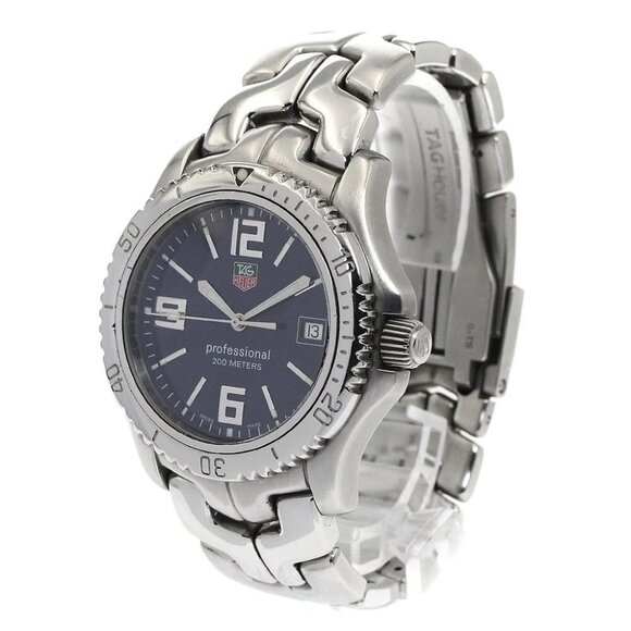 TAG HEUER Link WT1113 Date blue Dial Quartz Men's Watch